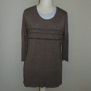 CLEARANCE Women's APT. 9 Long Top Size Med. EUC.